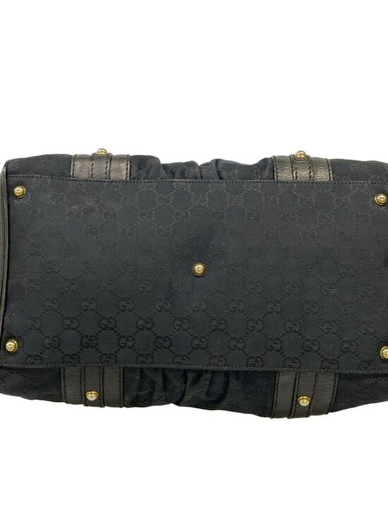 Gucci Handbag GG Pattern Black Leather - Picture 5 of 15